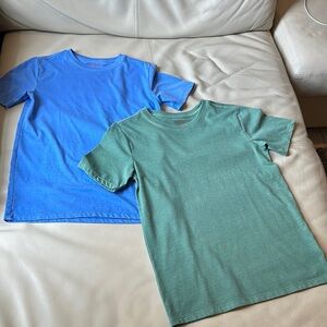 Cat & Jack Vibrant Blue and Green Short Sleeve Tees